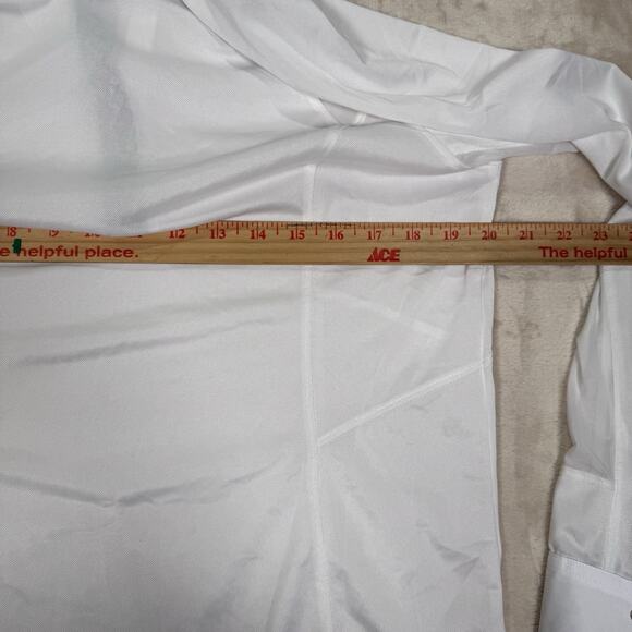 Ariat Pro Series Equestrian Sunstopper White 1/4 Zip LS Shirt Women's Size Large - Picture 6 of 8